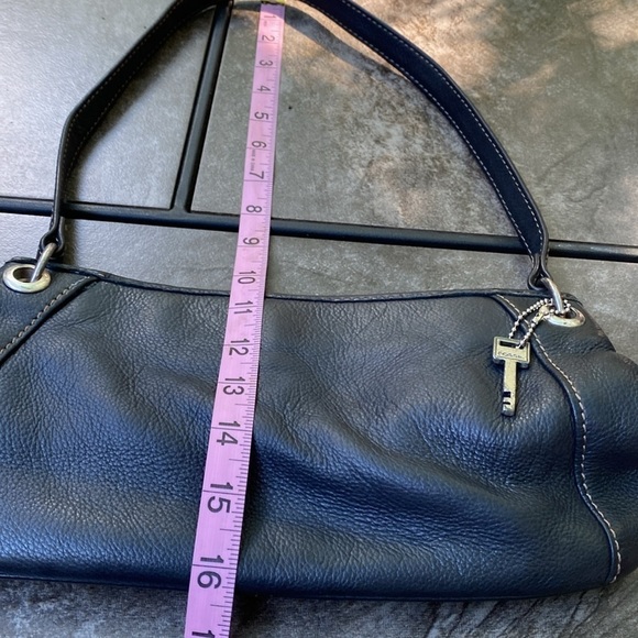 Vintage Fossil leather shoulder bag - Picture 6 of 9